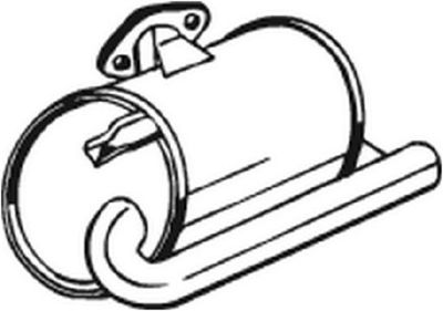 Rear Muffler BOSAL 229-683