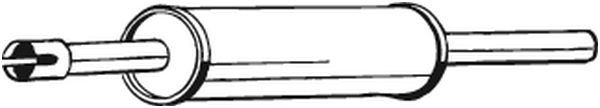 BOSAL 233-303 Front Muffler