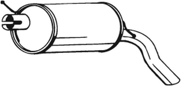 BOSAL 233-387 Rear Muffler