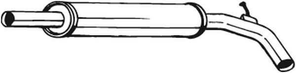 BOSAL 233-539 Centre Muffler