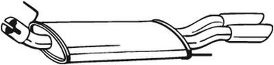 Rear Muffler BOSAL 233-731