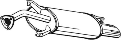 Rear Muffler BOSAL 235-135