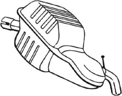 Rear Muffler BOSAL 235-143