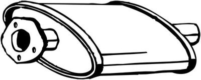 Front Muffler BOSAL 235-941