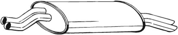 BOSAL 247-981 Rear Muffler