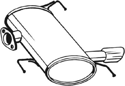 Rear Muffler BOSAL 247-009