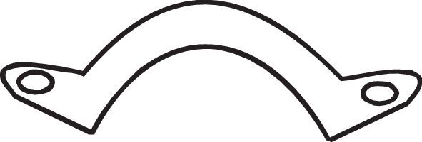 BOSAL 250-863 Mount, exhaust system