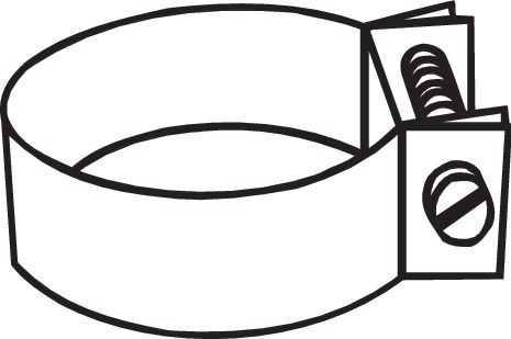 BOSAL 250-867 Clamping Piece, exhaust system
