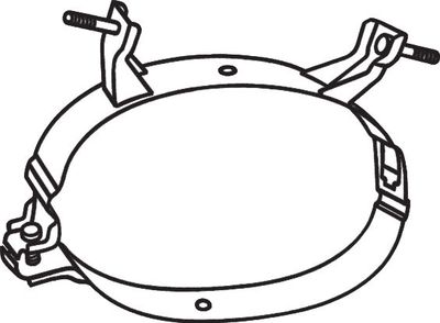 Mount, exhaust system BOSAL 251-016