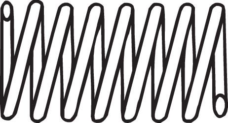 BOSAL 251-025 Spring, exhaust pipe