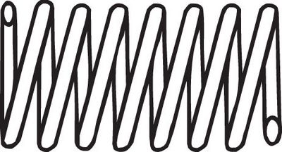 Spring, exhaust pipe BOSAL 251-025