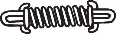Spring, exhaust pipe BOSAL 251-669