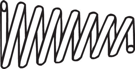 BOSAL 251-860 Spring, exhaust pipe