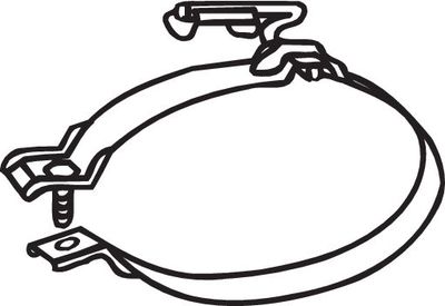 Mount, exhaust system BOSAL 251-916