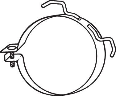 Mount, exhaust system BOSAL 251-945