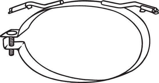 BOSAL 251-970 Mount, exhaust system