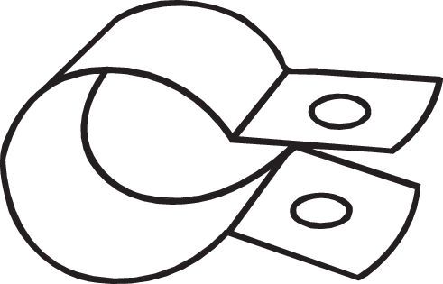 BOSAL 254-450 Clamping Piece, exhaust system