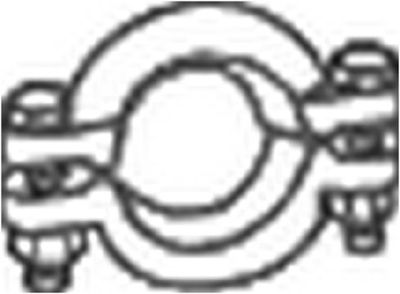 Clamping Piece, exhaust system BOSAL 254-702