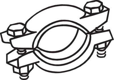 Clamping Piece, exhaust system BOSAL 254-787