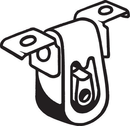 BOSAL 255-034 Rubber Strip, exhaust system