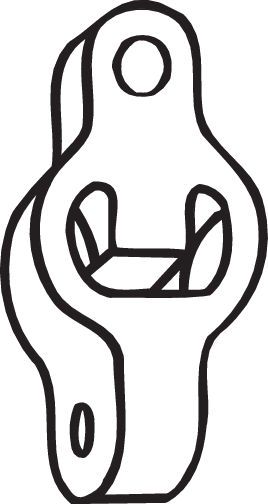BOSAL 255-042 Rubber Strip, exhaust system