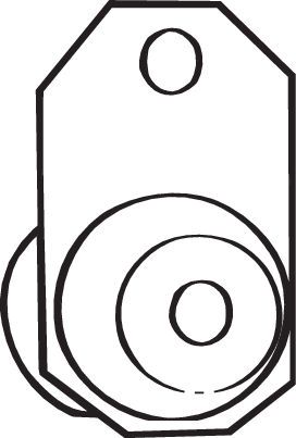 BOSAL 255-257 Rubber Strip, exhaust system