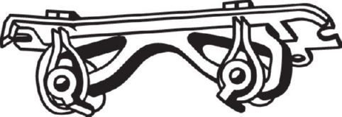 BOSAL 255-417 Rubber Strip, exhaust system
