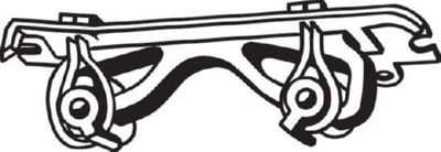 Rubber Strip, exhaust system BOSAL 255-417