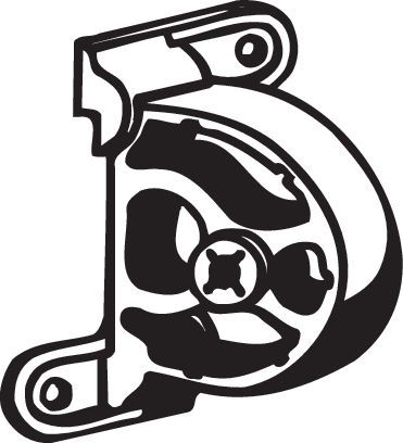 BOSAL 255-488 Rubber Strip, exhaust system