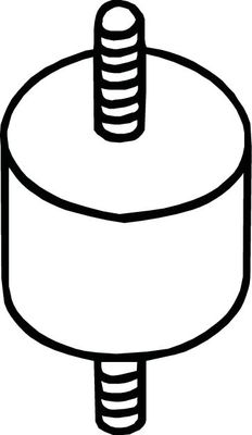 Rubber Strip, exhaust system BOSAL 255-517