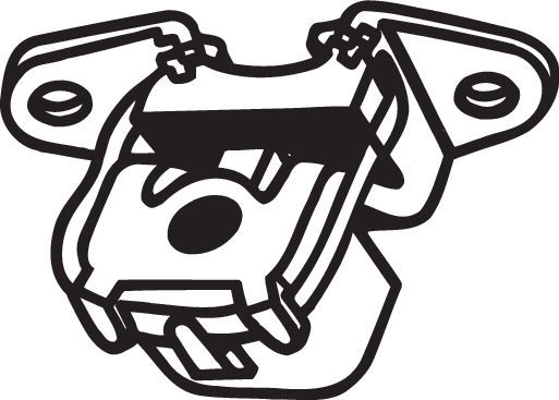 BOSAL 255-548 Rubber Strip, exhaust system