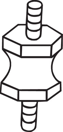 BOSAL 255-627 Rubber Strip, exhaust system