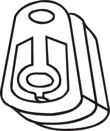 BOSAL 255-667 Rubber Strip, exhaust system