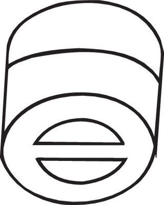 Rubber Strip, exhaust system BOSAL 255-681
