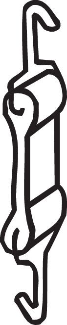 BOSAL 255-754 Rubber Strip, exhaust system