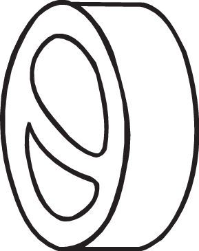 BOSAL 255-766 Rubber Strip, exhaust system