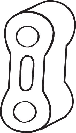 BOSAL 255-789 Rubber Strip, exhaust system