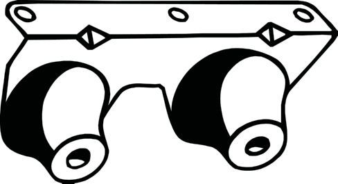 BOSAL 255-796 Rubber Strip, exhaust system