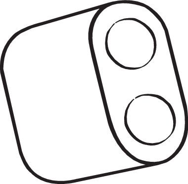 Rubber Strip, exhaust system BOSAL 255-819