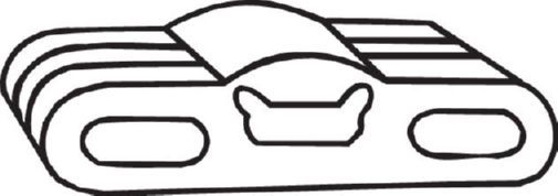 BOSAL 255-859 Rubber Strip, exhaust system