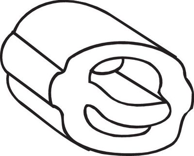 Rubber Strip, exhaust system BOSAL 255-919