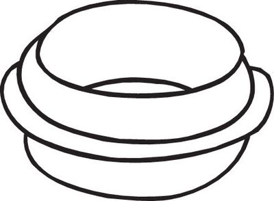Gasket, exhaust pipe BOSAL 256-002