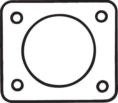 BOSAL 256-028 Gasket, exhaust pipe