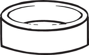 Gasket, exhaust pipe BOSAL 256-076