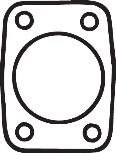 BOSAL 256-148 Gasket, exhaust pipe