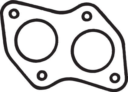 BOSAL 256-251 Gasket, exhaust pipe