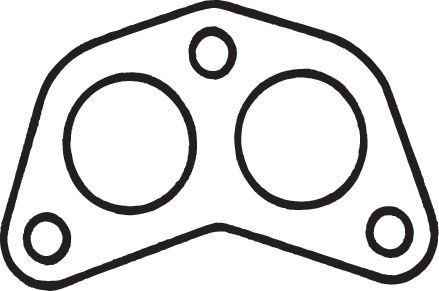 BOSAL 256-549 Gasket, exhaust pipe