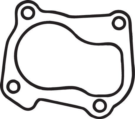 BOSAL 256-576 Gasket, exhaust pipe