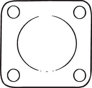 Gasket, exhaust pipe BOSAL 256-855