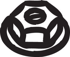 BOSAL 258-326 Nut, exhaust manifold
